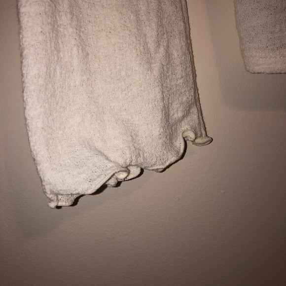 Madewell Texture & Thread Ruffled Mockneck Top - Picture 4 of 7